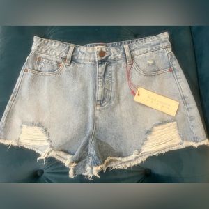Ready for Spring! Add these cute little Jean shorts to your spring wardrobe!